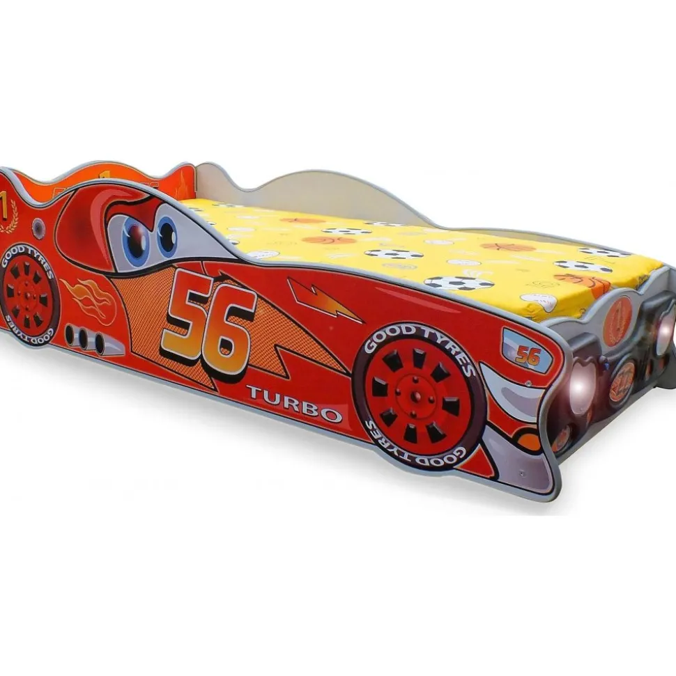 Barnsäng racerbil - 80 x 160 cm