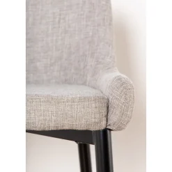 Barstol beige tyg sitthöjd 74 cm