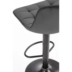 Barstol grå höj och sänkbar