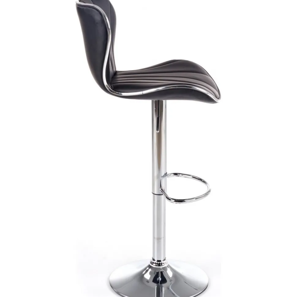 Barstol i svart PU gaslift + Fläckborttagare för möbler