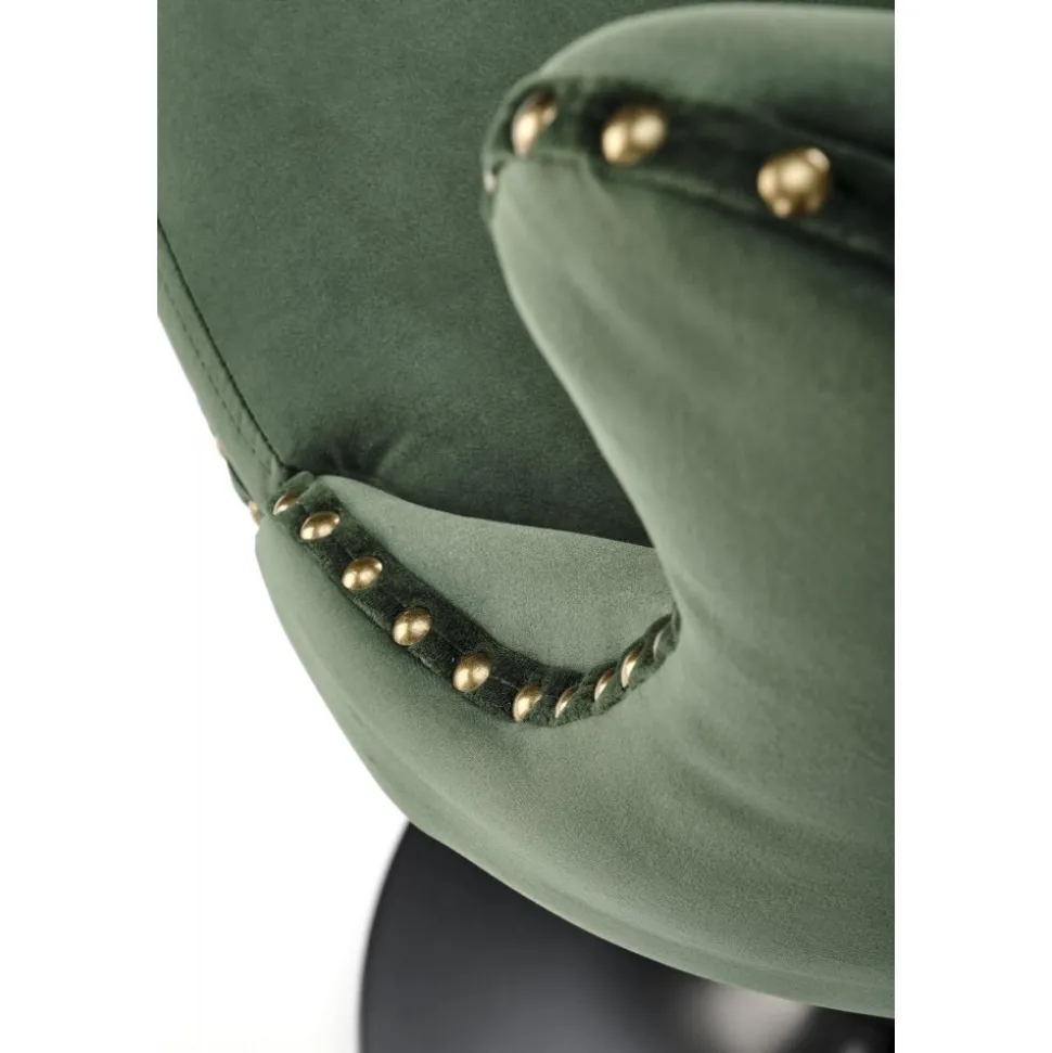 Barstol mörkgrön med gaslift