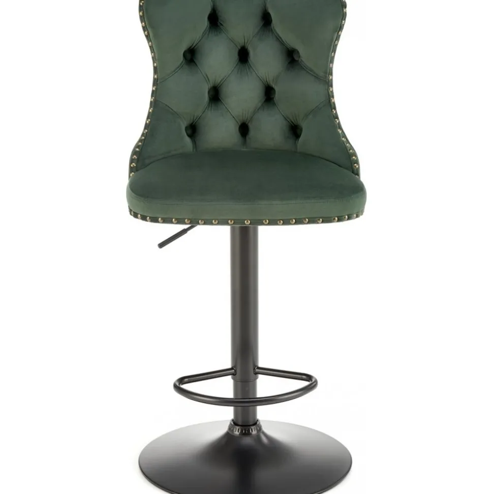 Barstol mörkgrön med gaslift