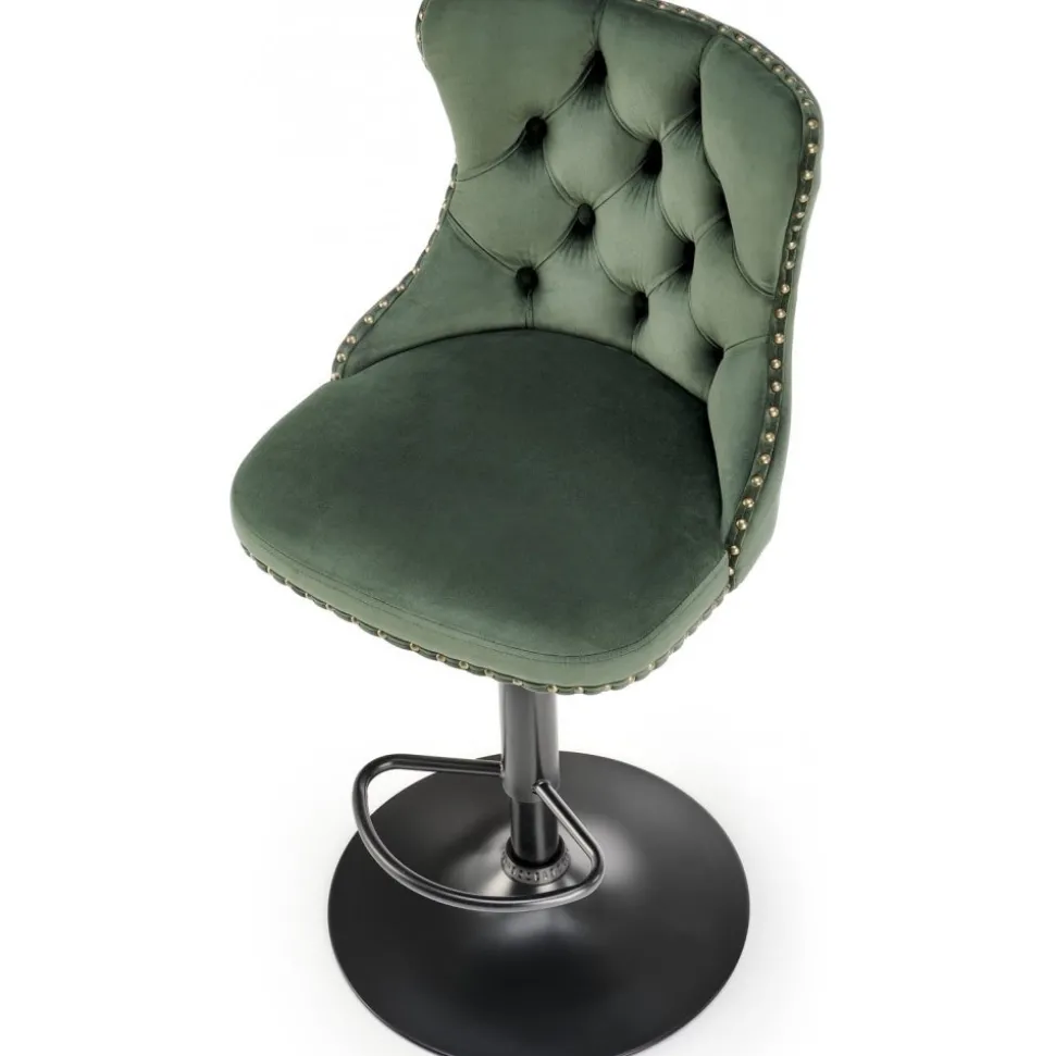 Barstol mörkgrön med gaslift