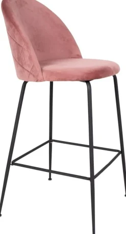 Barstol rosa/svart