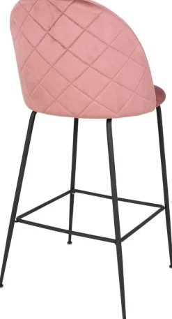 Barstol rosa/svart