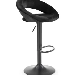 Barstol svart höj och sänkbar