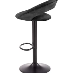 Barstol svart höj och sänkbar