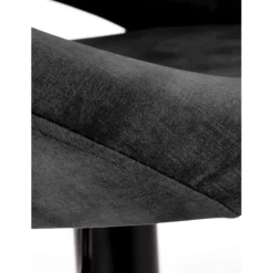 Barstol svart höj och sänkbar