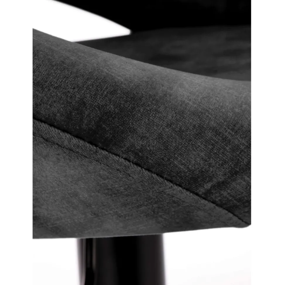 Barstol svart höj och sänkbar