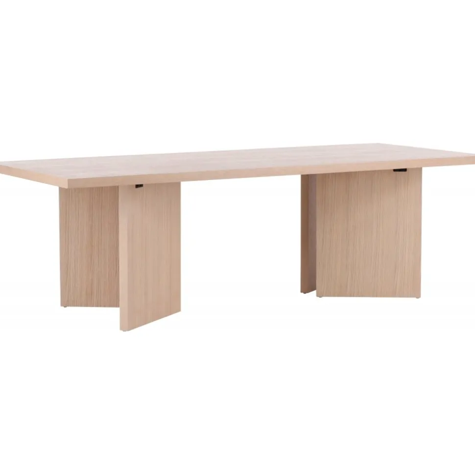 Bassholmen matbord 240 x 100 cm - Whitewash