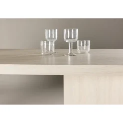 Bassholmen matbord 180 x 90 cm - Whitewash