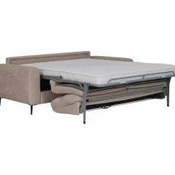 Bäddsoffa framåt bäddad beige - Hoven + Möbeltassar