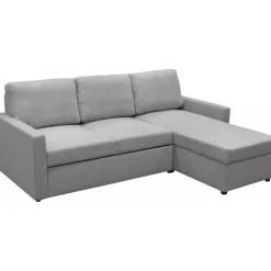 Bäddsoffa med förvaring 220 cm bred + Textilrengöring för möbler