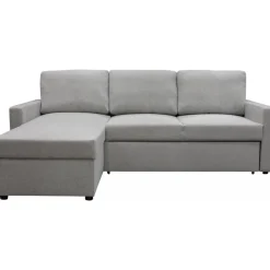 Bäddsoffa med förvaring 220 cm bred + Textilrengöring för möbler