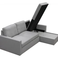 Bäddsoffa med förvaring 220 cm bred