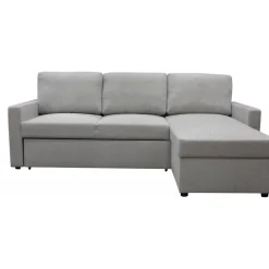 Bäddsoffa med förvaring 220 cm bred