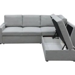 Bäddsoffa med förvaring + Textilrengöring för möbler