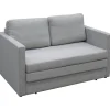 Bäddsoffa 2-sits grå + Textilrengöring för möbler