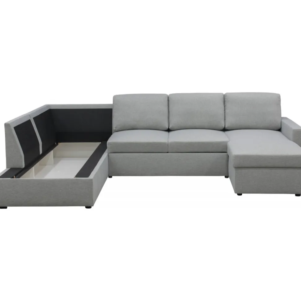 Bäddsoffa U-design grå - Tärnö