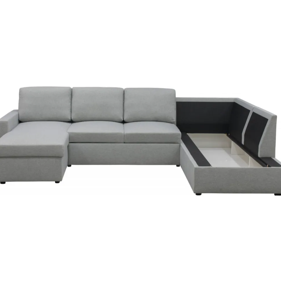 Bäddsoffa U-design grå - Tärnö