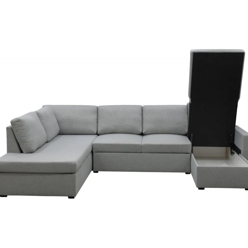 Bäddsoffa U-design grå - Tärnö