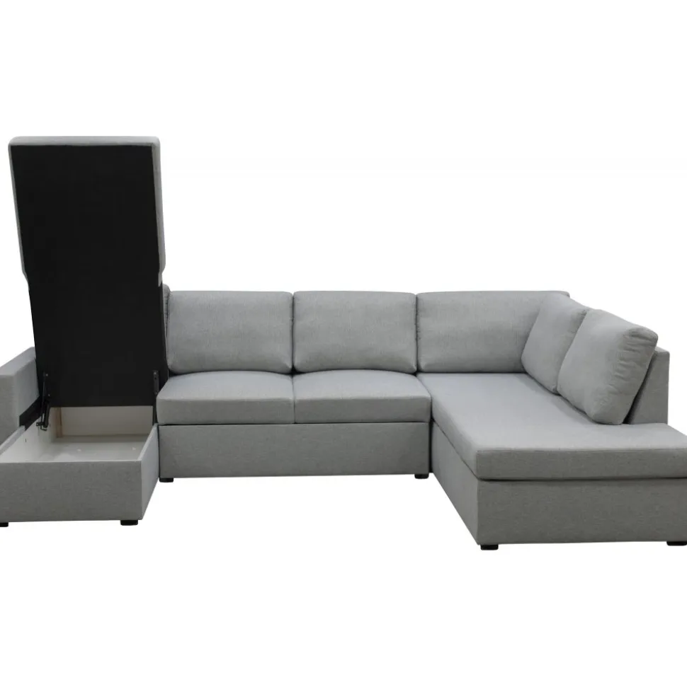 Bäddsoffa U-design grå - Tärnö