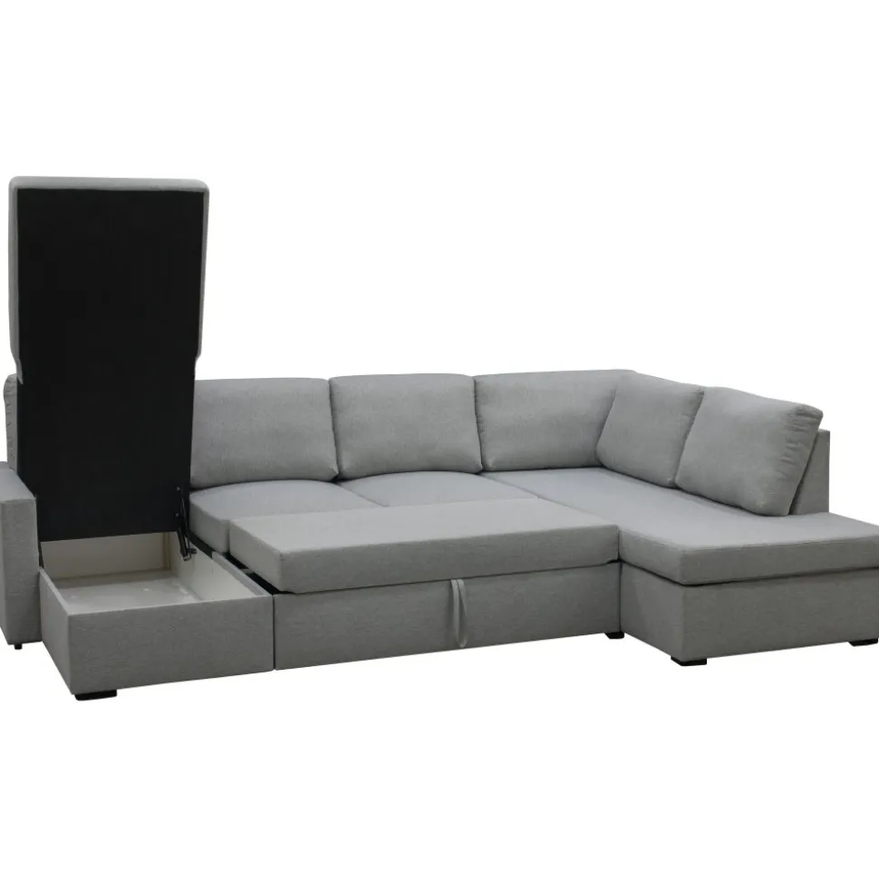 Bäddsoffa U-design grå - Tärnö