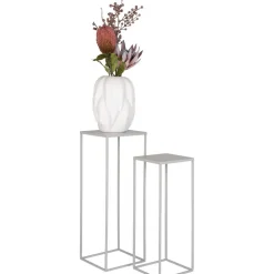 Beja sidobord 19/22 x 19/22 cm - Sandbeige