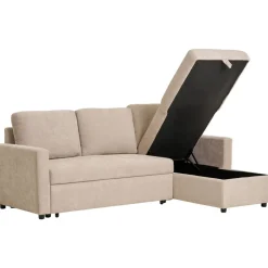 Belfast bäddsoffa - Mörk sand