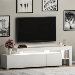 Beliz TV-bänk - Vit