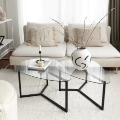 Bellisimo satsbord / soffbord i glas