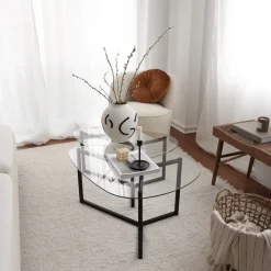 Bellisimo satsbord / soffbord i glas