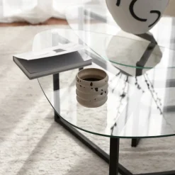 Bellisimo satsbord / soffbord i glas