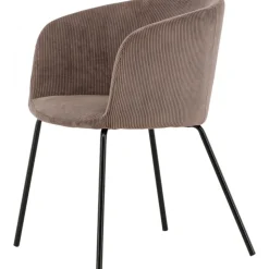 Berit matstol - Brun manchester