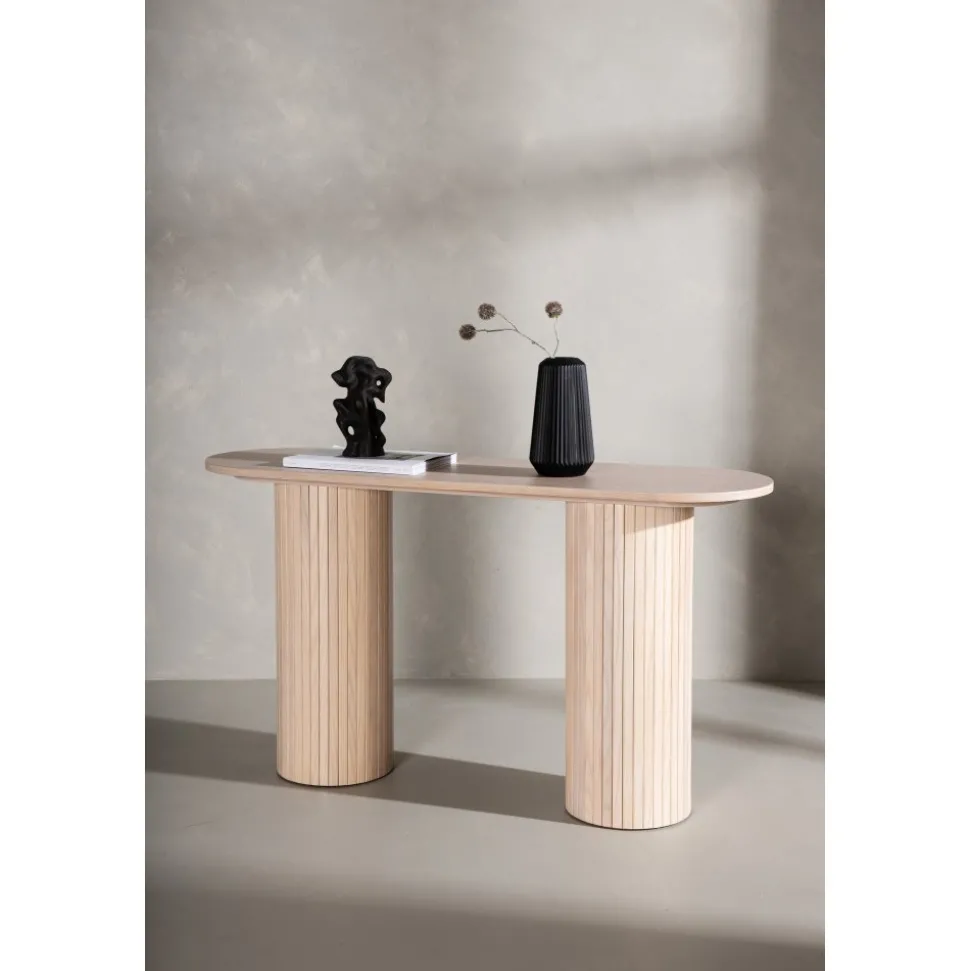 Bianca konsolbord 130 x 40 cm - Whitewash