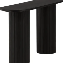 Bianca konsolbord 130 x 40 cm - Svart