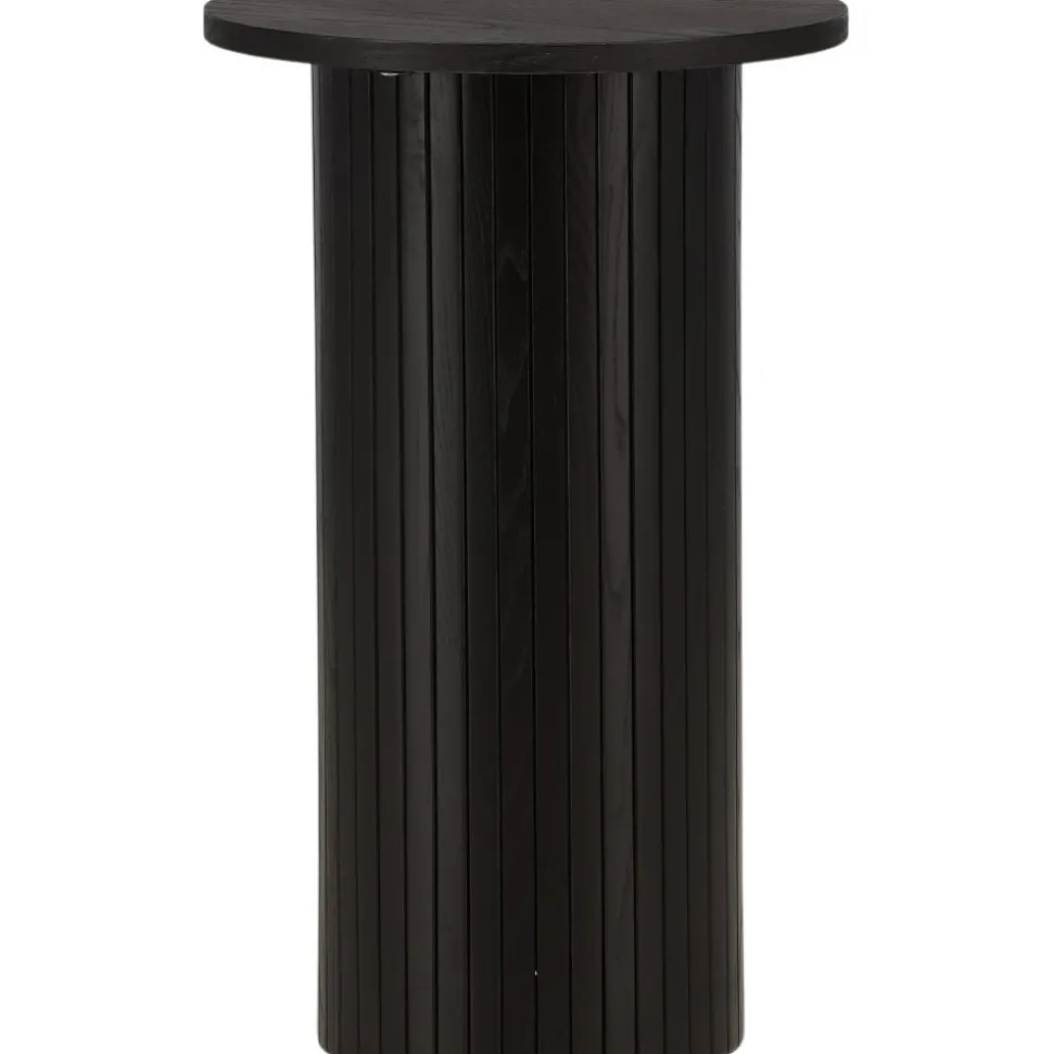 Bianca sidobord Ø40 cm - Svart