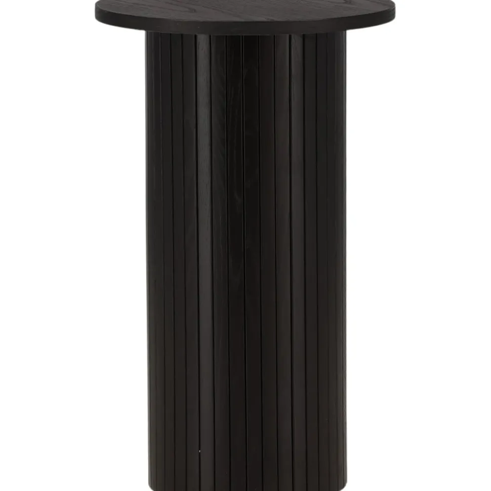 Bianca sidobord Ø40 cm - Svart