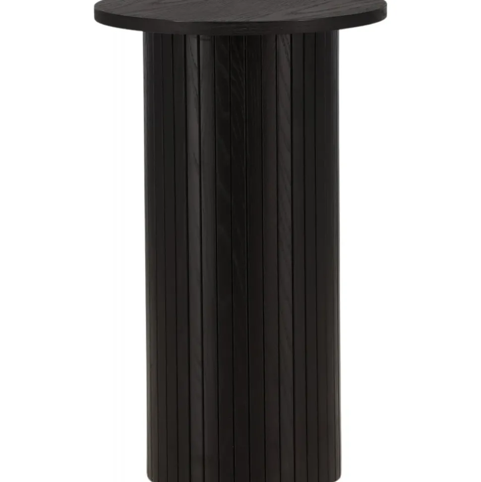 Bianca sidobord Ø40 cm - Svart