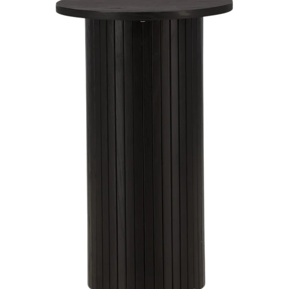 Bianca sidobord Ø40 cm - Svart