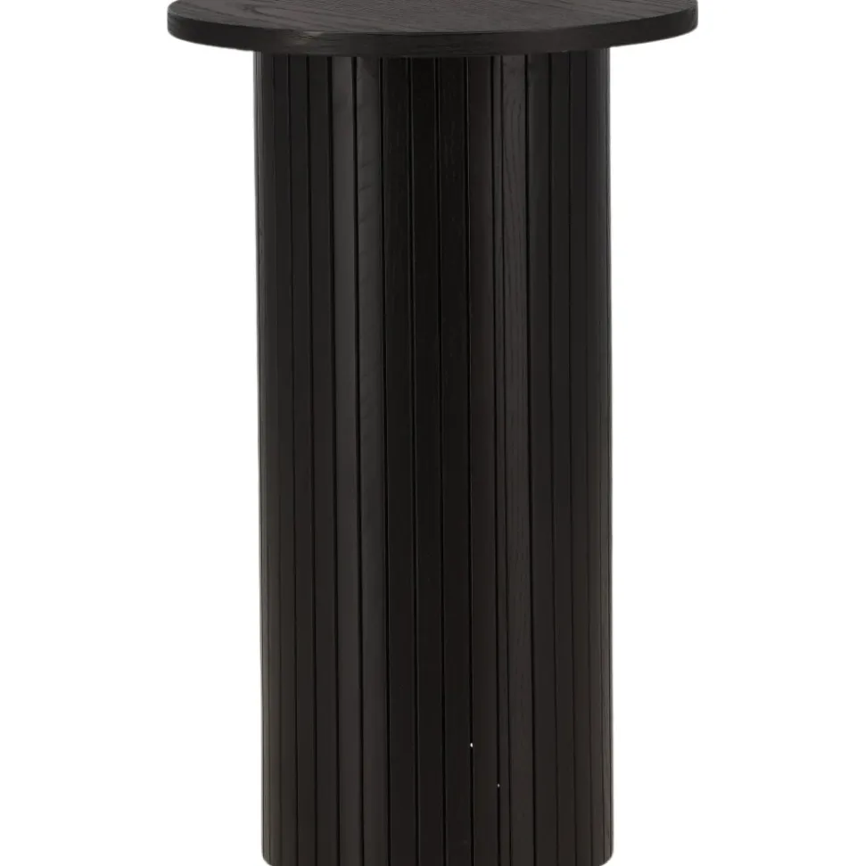 Bianca sidobord Ø40 cm - Svart