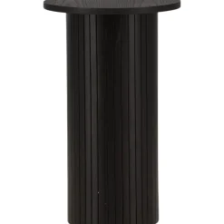 Bianca sidobord Ø40 cm - Svart