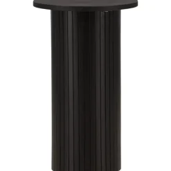 Bianca sidobord Ø40 cm - Svart