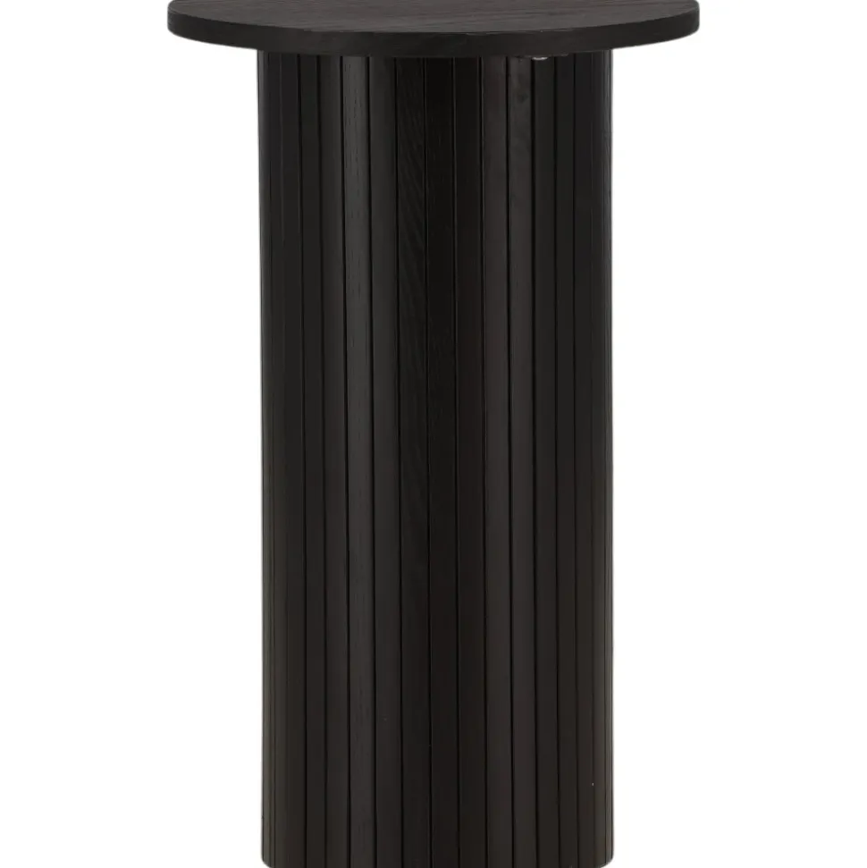 Bianca sidobord Ø40 cm - Svart