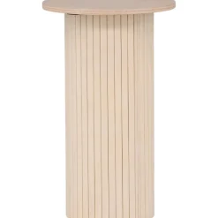 Bianca sidobord Ø40 cm - Whitewash