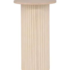 Bianca sidobord Ø40 cm - Whitewash