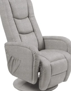 Bibi grå reclinerfåtölj med massage