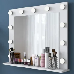 Bijou sminkbord 17 - 90 x 44,5 cm - Vit