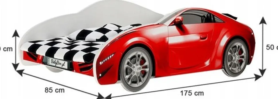 Bilsäng 80 x 160 cm - Grön