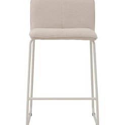 Bisbee barstol - Beige bouclé
